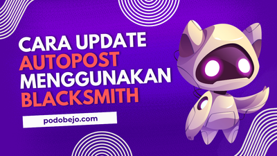 Cara Update Autopost Menggunakan Blacksmith